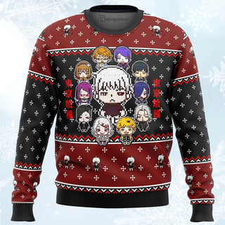 Tokyo Ghoul Sprites Ugly Christmas Sweater For Men & Women Christmas Gift Sweater PT244