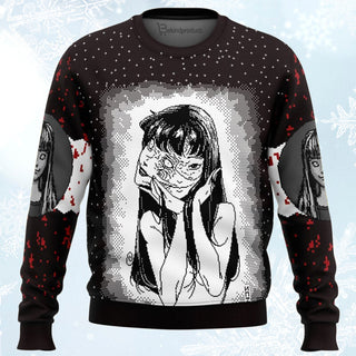 Tomie Junji Ito Ugly Christmas Sweater For Men & Women Christmas Gift Sweater BH322