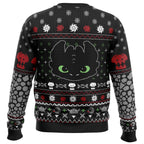 Toothless How To Train Your Dragon Ugly Christmas Sweater