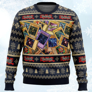 Trading Cards Yugioh Ugly Christmas Sweater For Men & Women Christmas Gift Sweater PT235