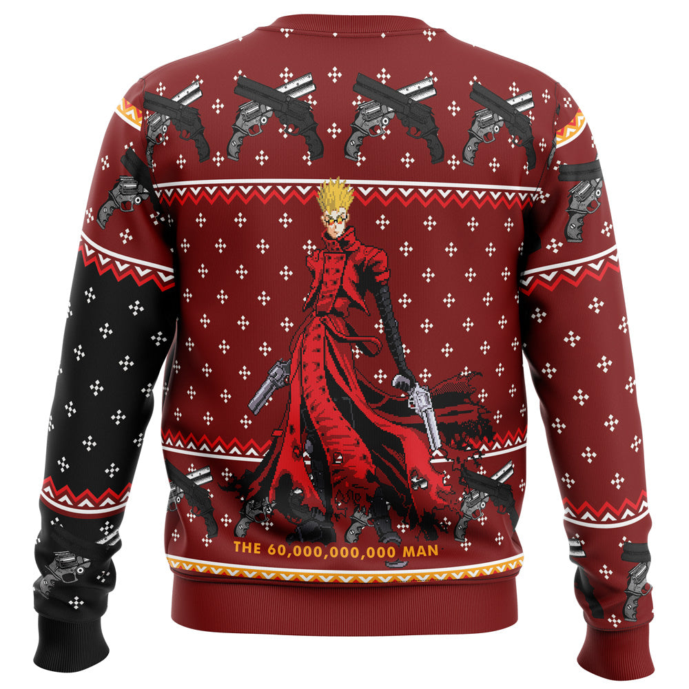 Trigun Vash the Stampede Ugly Christmas Sweater