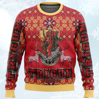 Trigun Alt Ugly Christmas Sweater For Men & Women Christmas Gift Sweater PT243