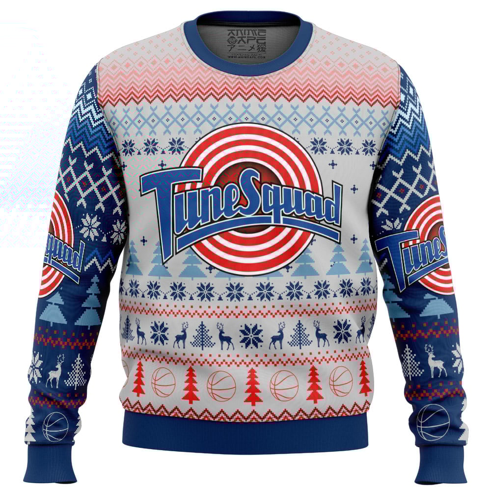 Tunesquad Space Jam Ugly Christmas Sweater