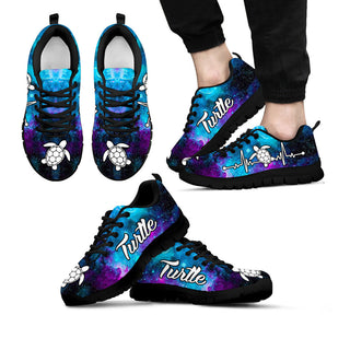 Turtle Galaxy Heartbeat Sneaker Fashion Shoes Comfortable Running Walking Lightweight Casual Shoes