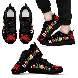 Turtle Shoes Christmas Sneaker Santa Ho Ho Ho Sneaker Walking Shoes - Best Gift For Christmas