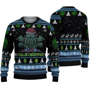 Xmas Octopus Ugly Christmas Sweater For Men & Women Christmas Gift Sweater US2407