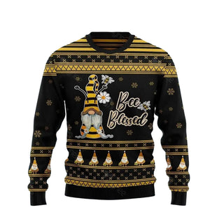 Bee Kind Gnome Ugly Christmas Sweater For Men & Women Christmas Gift Sweater US3466