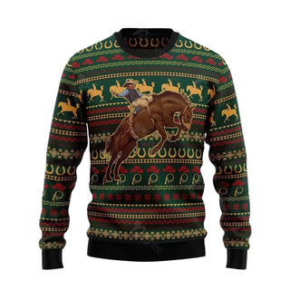 Amazing Cowboy Ugly Christmas Sweater For Men & Women Christmas Gift Sweater US3682