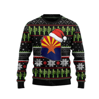 Arizona Saguaro Cactus Ugly Christmas Sweater For Men & Women Christmas Gift Sweater US3691