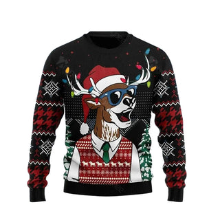 Amazing Deer Ugly Christmas Sweater For Men & Women Christmas Gift Sweater US3704