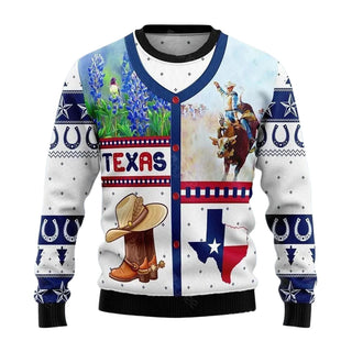 Awesome Texas Ugly Christmas Sweater For Men & Women Christmas Gift Sweater US3728