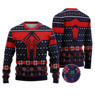 Across The SpiderVerse Ugly Christmas Sweater For Men & Women Christmas Gift Sweater US4514