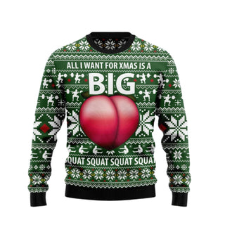 Big Booty Ugly Christmas Sweater For Men & Women Christmas Gift Sweater US4586