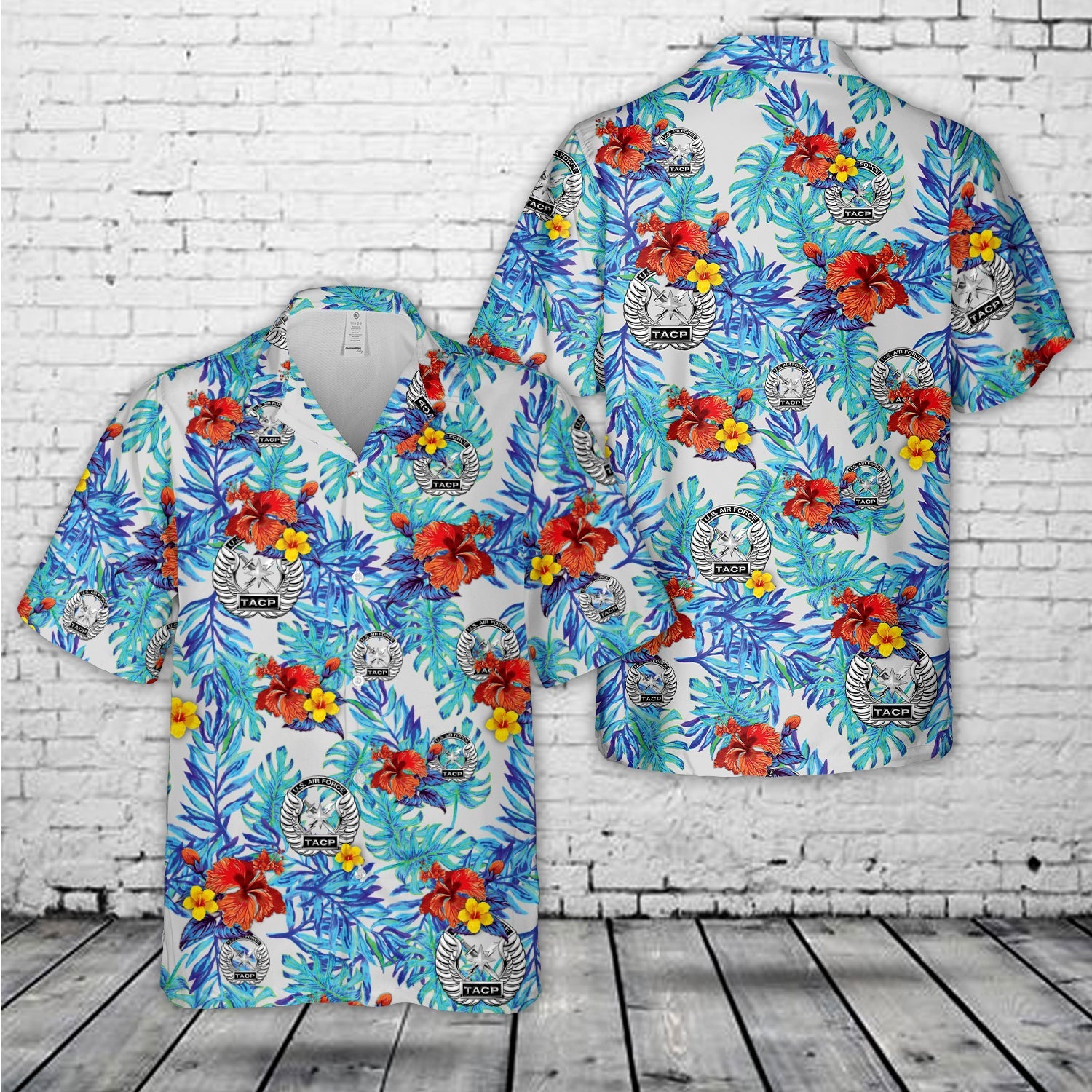 US Air Force Tactical Air Control Party Hawaiian Shirt