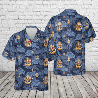 US Navy USN Chiefs Pride CPO Texas Anchor Hawaiian Shirt, US Army Shirt, Soft Hawaiian Shirt HWN5570