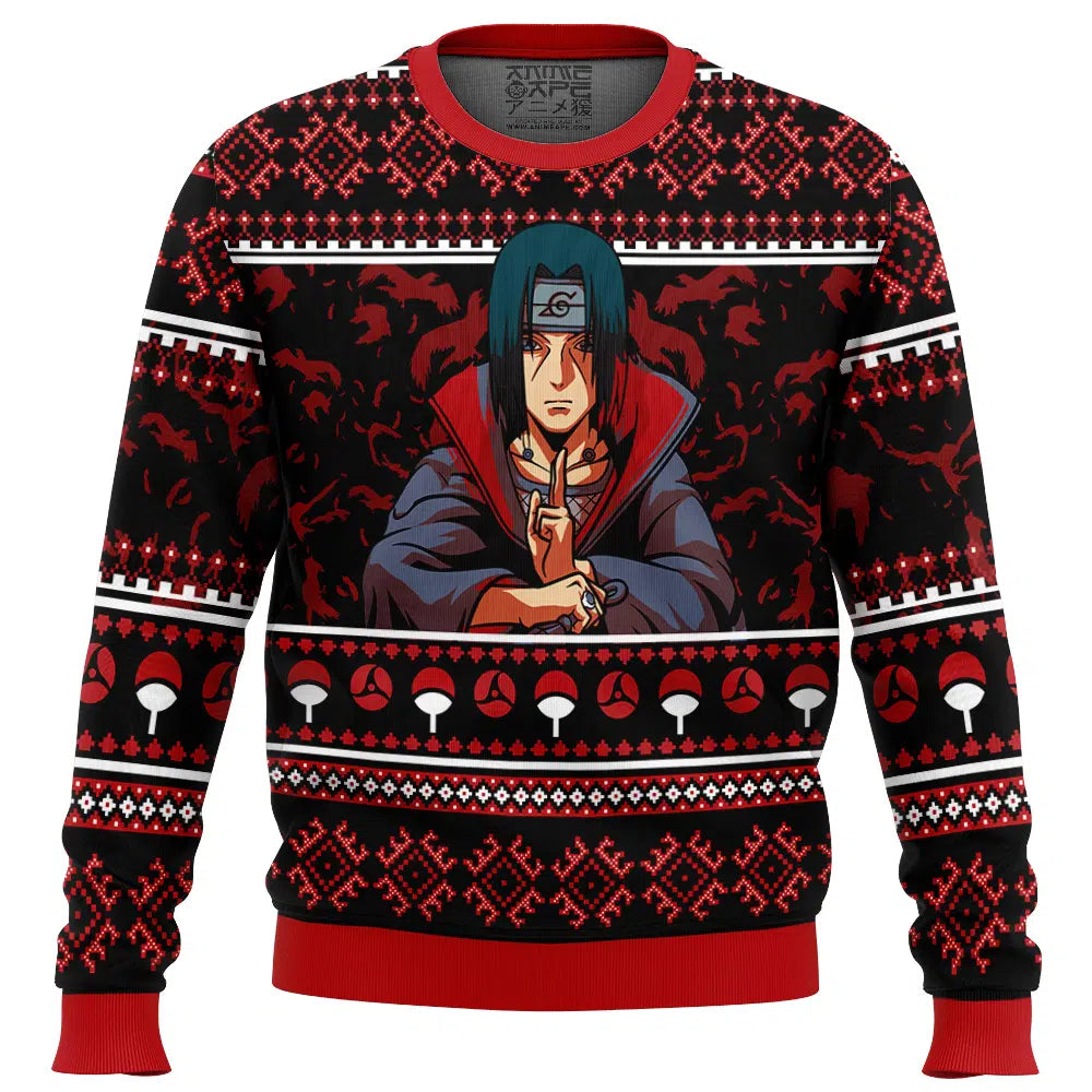Uchiha Itachi V2 Shippuden Ugly Christmas Sweater