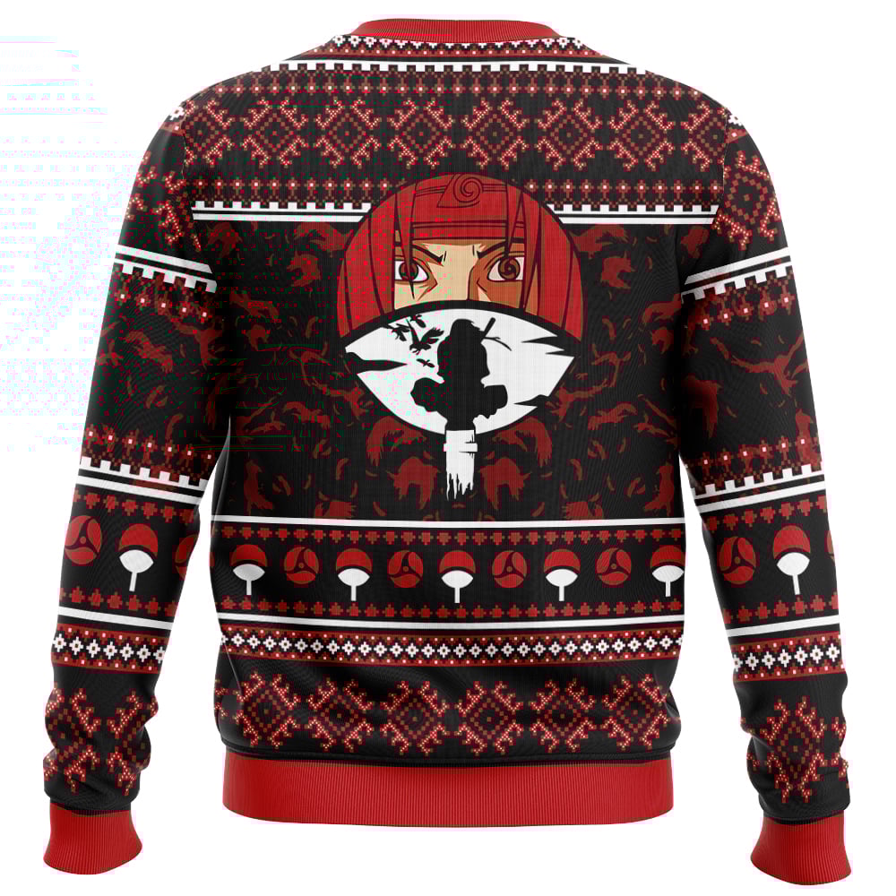 Uchiha Itachi V2 Shippuden Ugly Christmas Sweater