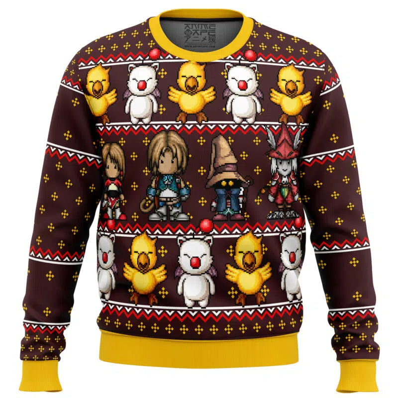 Final Fantasy 9 Ugly Christmas Sweater