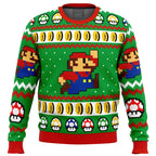 Mario Bros Jump Ugly Christmas Sweater