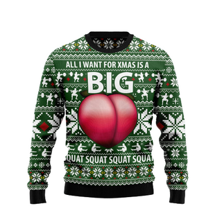 Big Booty Ugly Christmas Sweater For Men & Women Christmas Gift Sweater US1465