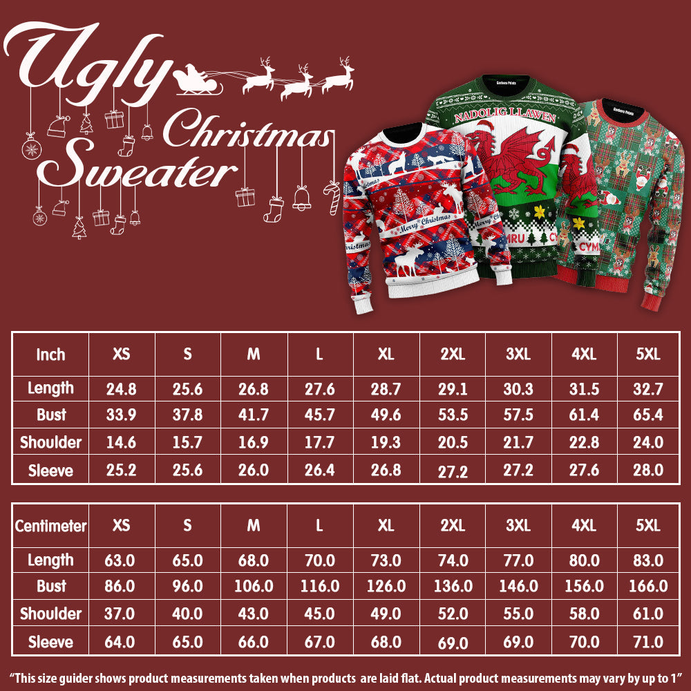 Santa Riding Bass Fish Ugly Christmas Sweater For Men & Women Christma –  Bekindproduct