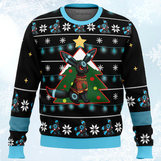 Umbreon Ugly Christmas Sweater For Men & Women Christmas Gift Sweater PT506