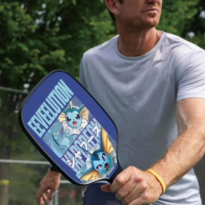 Custom Vaporeon Pokemon Pickleball Paddle