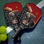 Custom Veterans Some Gave All Pickleball Paddle