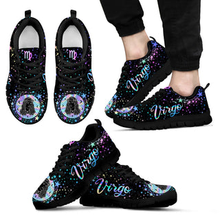 Virgo Zodiac Holo Wreath Sneaker Fashion Comfortable Shoes Running Walking Lightweight Casual Shoes