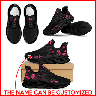 Virgo Zodiac Sign Shoes Simplify Style Flex Control Sneaker - Personalized Custom - Best Gift For Men And Women