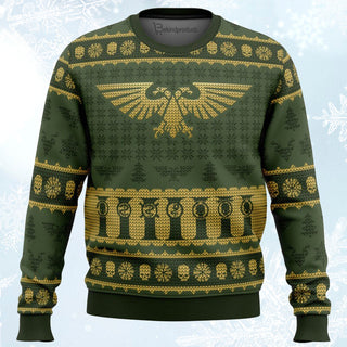 Warhammer 40k Imperium Ugly Christmas Sweater For Men & Women Christmas Gift Sweater BH043