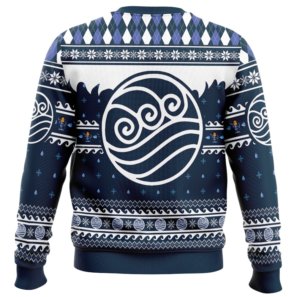 Waterbender Avatar the Last Airbender Ugly Christmas Sweater