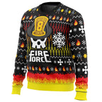 We Didn't Start the Fire this Christmas Fire Force Ugly Christmas Sweater