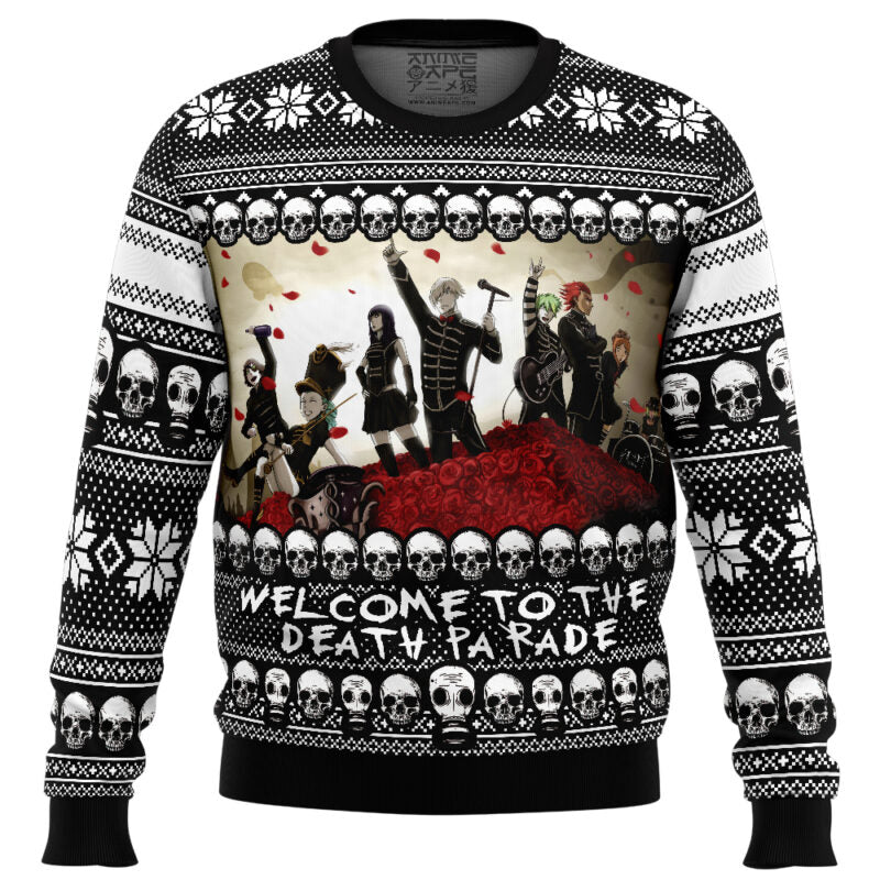 Welcome To The Death Parade Ugly Christmas Sweater