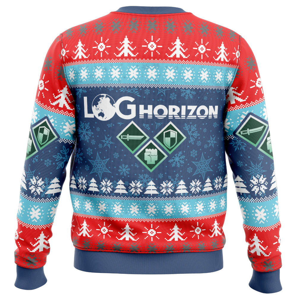 When Santa Retires Log Horizon Ugly Christmas Sweater