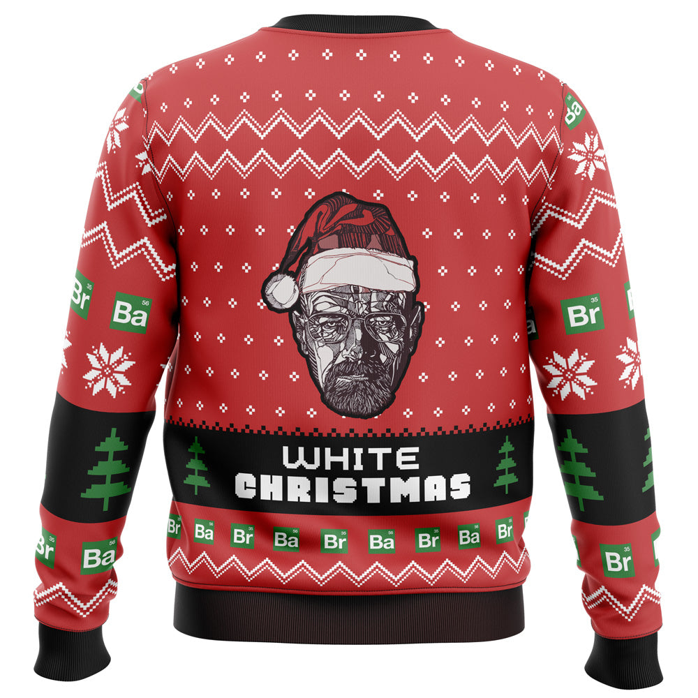 White Christmas Breaking Bad Ugly Christmas Sweater