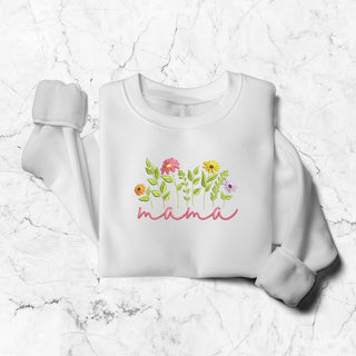 mama Garden Embroidered Shirt, Mother's Day Sweatshirt, Mom Sweatshirt