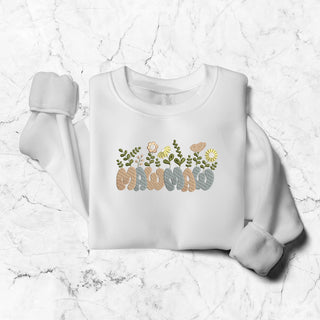 MAWMAW Embroidered Shirt, Mother's Day Sweatshirt, Mom Sweatshirt