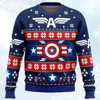 Winter-Soldier Ugly Christmas Sweater For Men & Women Christmas Gift Sweater PT508