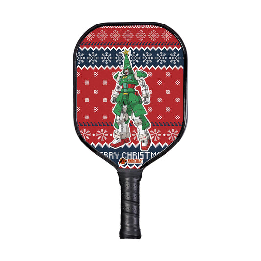 Custom Xmas Tree Gundam Pickleball Paddle