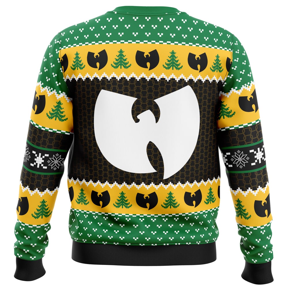 Yah It's Christmas Time Yo Wu Tang Clan Ugly Christmas Sweater