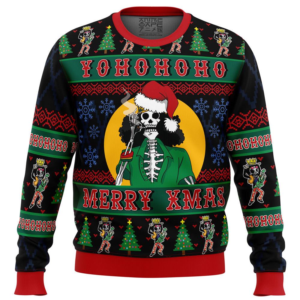 Yohohoho Hippie Trip Brook One Piece Ugly Christmas Sweater