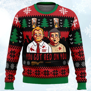 You’ve Got Red On You Ugly Christmas Sweater For Men & Women Christmas Gift Sweater PT822