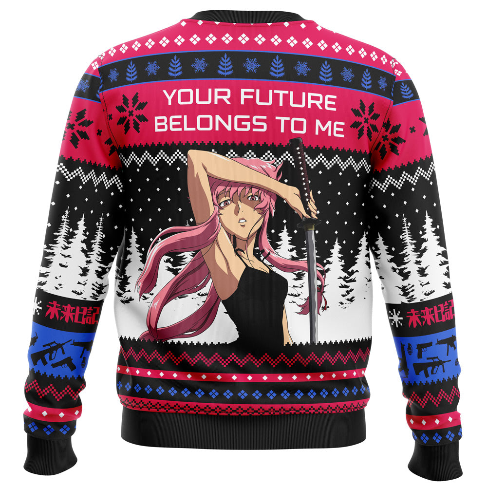 Your Future Belong To Me The Future Diary Ugly Christmas Sweater