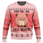You're An Evil Genius Spy X Family Ugly Christmas Sweater