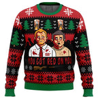 You’ve Got Red On You Shaun of the Dead Ugly Christmas Sweater