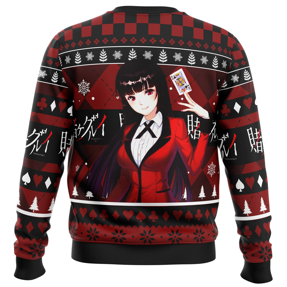 Yumeko Kakegurui Ugly Christmas Sweater