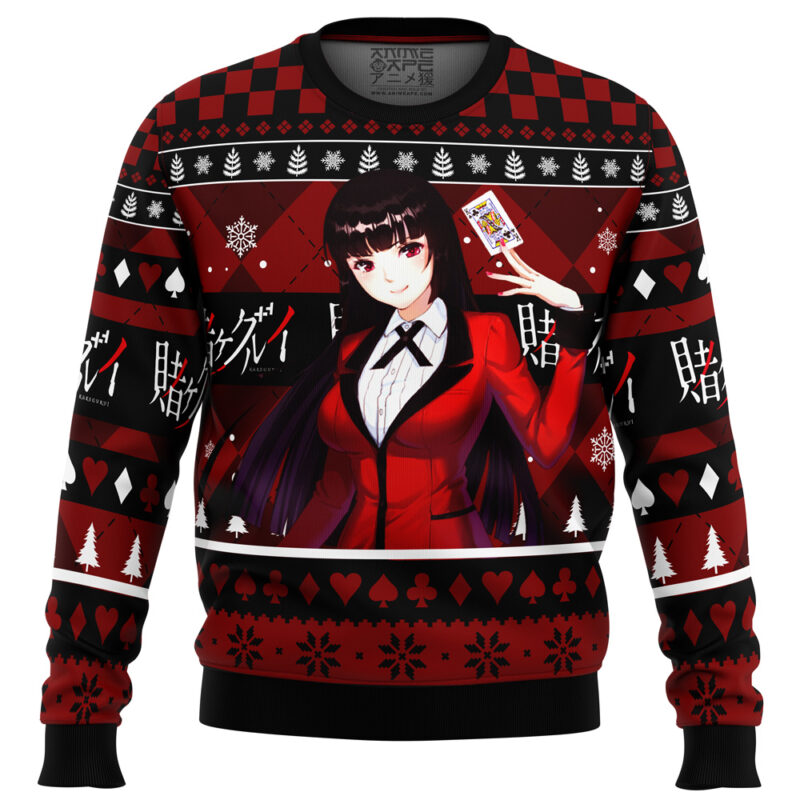 Yumeko Kakegurui Ugly Christmas Sweater