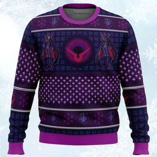 Zero Lelouch Code Geass Ugly Christmas Sweater For Men & Women Christmas Gift Sweater BH401