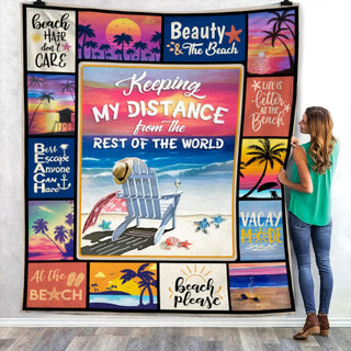 Beach Fleece Blanket JN272 73O58